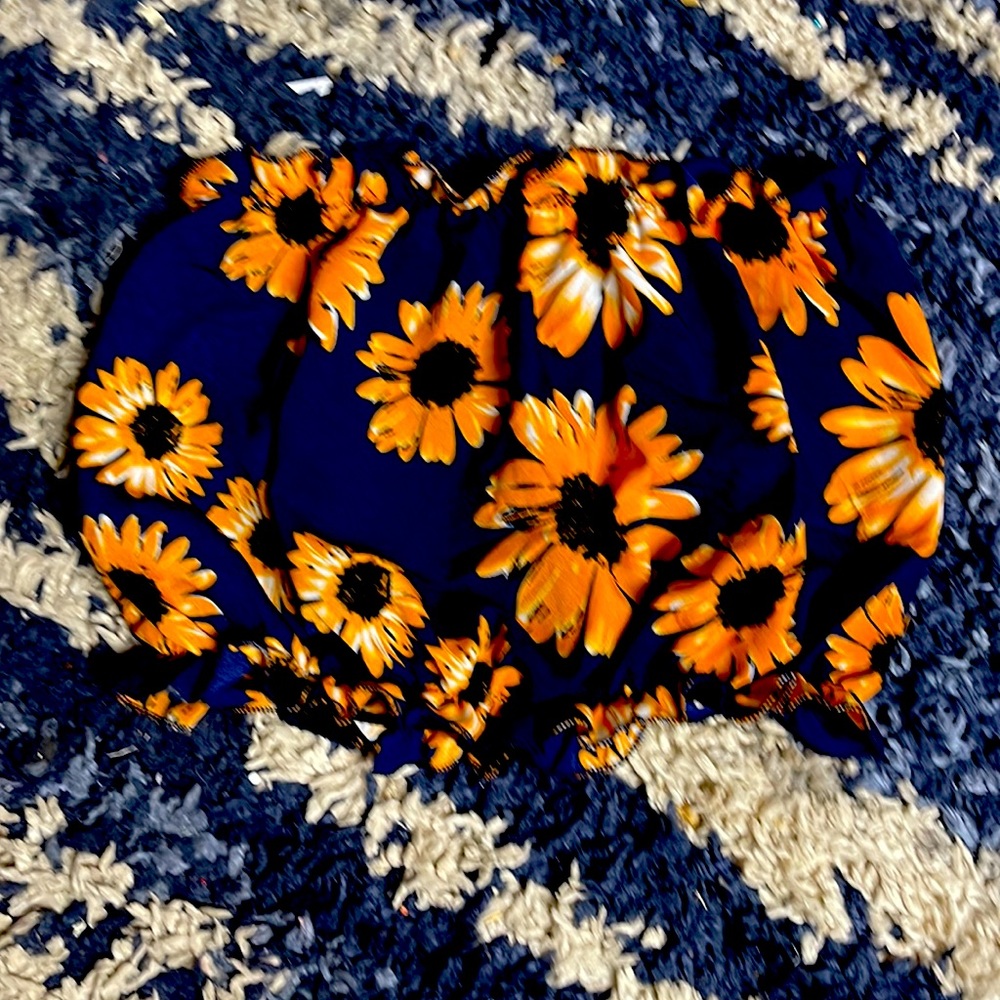 Flower crop top from SHEIN